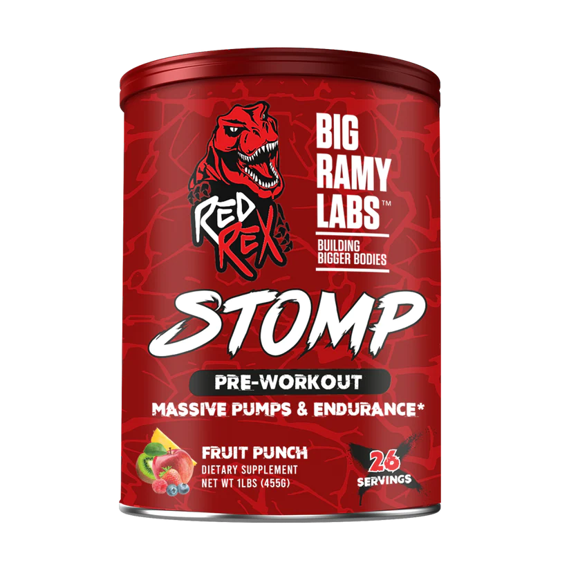Big Ramy Labs Stomp Pre workout-455G-26serving-Fruit Punch