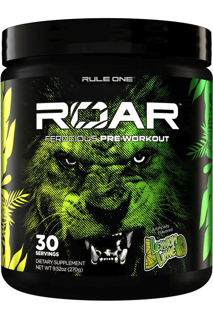 Rule One ROAR Pre-Workout 30 Servings- Lemon Lime