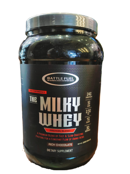 Battle Fuel Milky Whey Protin Blend-1KG-30 Serv.-Rich Chocolate