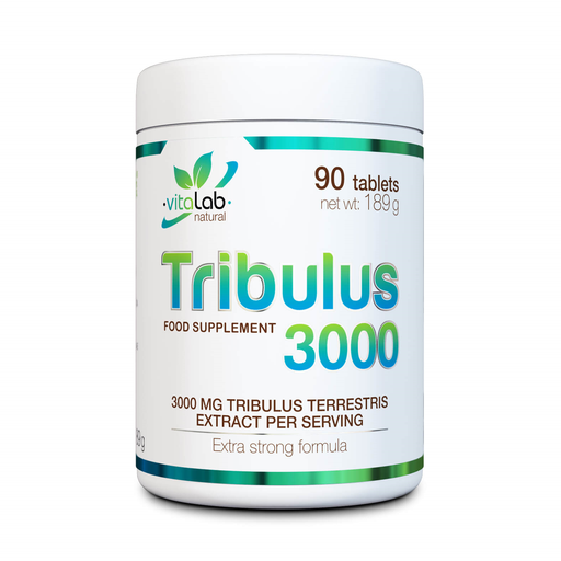[0750122462445] Vitalab Natural Tribulus3000-45Serv -90tabs