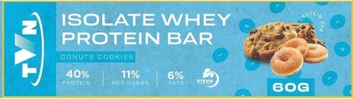 [6224011266260] TVN Isolate Protein Bar Chocolate Donuts Cookies