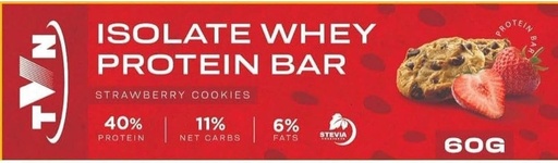 [6224009086290] TVN Isolate Protein Bar Strawberry