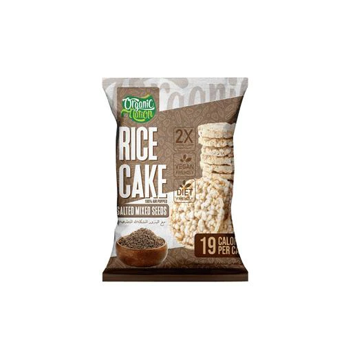 [6222023700666] Organic Nation Rice Cake-Salted Mix Seeds