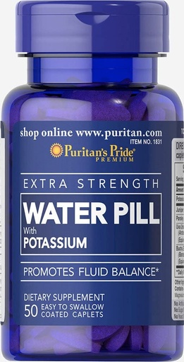 [074312118319] Puritan's Pride Extra Strength Water Pill-50 Caplets