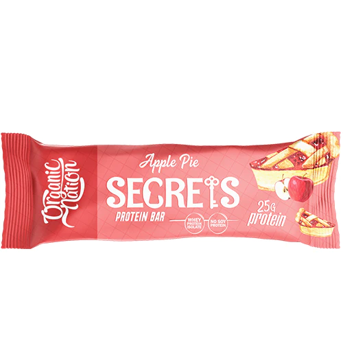 [6222023701229] Organic Nation Secrets Protein Bar-1Serv.-70G-Apple Pie