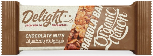 [6222023701373] Organic Nation - Delight Granola Bar - Chocolate Nuts