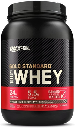 [748927051254] Optimum Nutrition Whey Gold Standard -1kg- Double Rich Chocolate