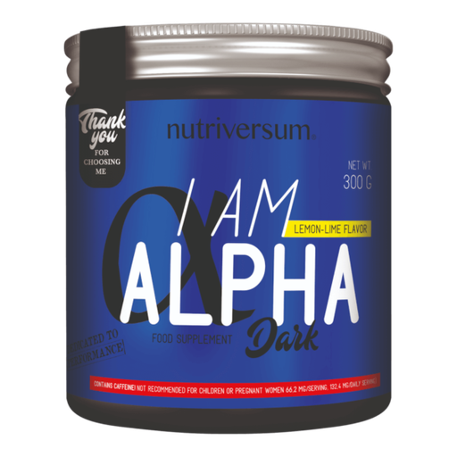 [5999107105808] Nutriversum I am Alpha – 300 g DARK Lemon-Lime