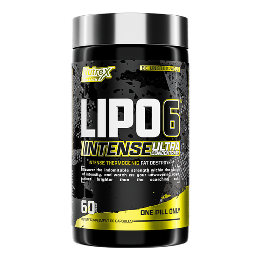 [859400007733] Nutrex Research Lipo-6 Black Intense 60 Capsules
