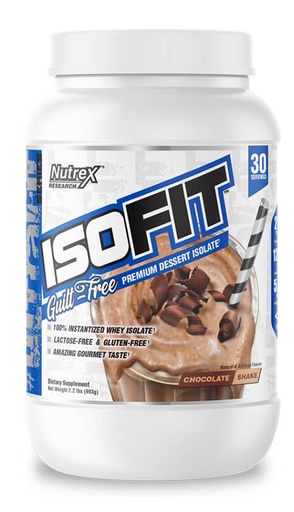 [859400007337] Nutrex Research Isofit-30Serv.-993g-Chocolate Shake