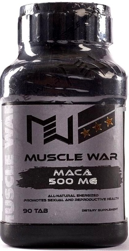 [769503264066] Muscle War MACA 500 mg 90 Tablets