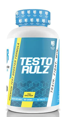[854636008264] Muscle Rulz Testo Rulz 60 Tablets
