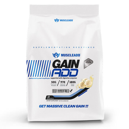 [6224009363612] Muscle Add Gain Add-22Serv-5.44KG-Vanilla