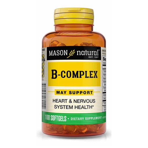 [311845060112] Mason Natural B Complex 100 Softgels