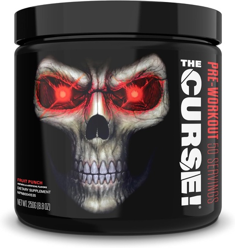 [797776113477] JNX Sports The Curse Pre-Workout-250G-50Serv.-Fruit Punch