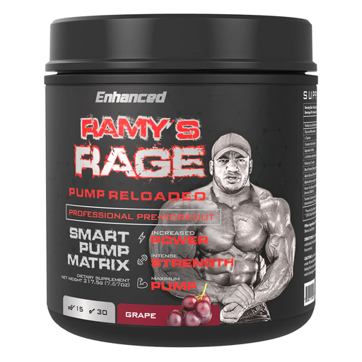 [655360085541] Enhanced - Ramys Rage Pump-30 Serv.-Grape