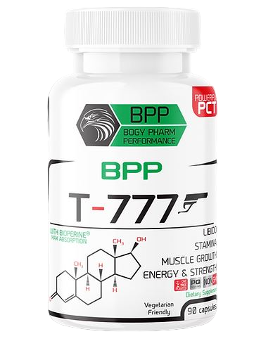 [676307878095] BPP Bogy Pharm Performance T-777 -90Capsules-  30Serv.
