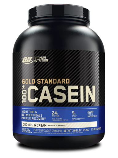 [21] Optimum Nutrition Gold Standard 100% Casein - 1.8Kg -53 Serving -Cookies&Cream
