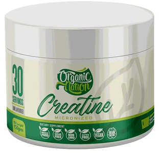 [6222023700031] Organic Nation  Micronized Creatine Monohydrate 30Serv-150G