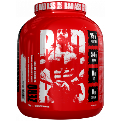[5902448249933] Bad Ass Zero Whey Protein Isolate- 2Kg-Chocolate
