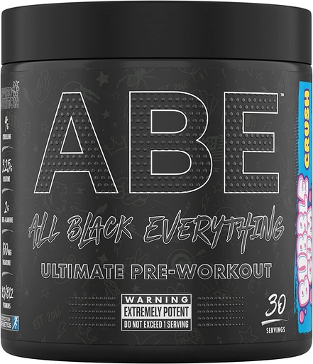 [634158744174] Applied Nutrition ABE All Black Everything  Pre-Workout-315g-Bubble Gum Flavor