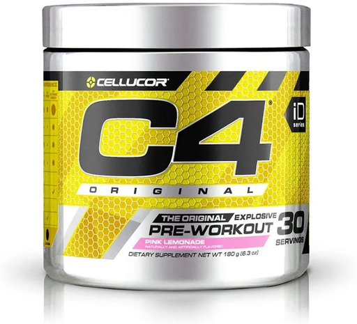 [842595106114] Cellucor C4 Original Id Pre-Workout-30 Serv.-Pink Lemonde