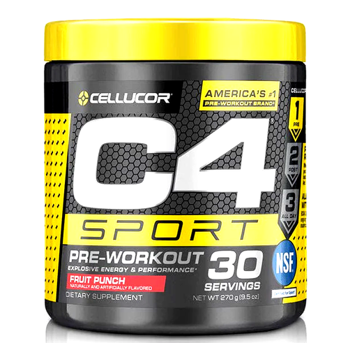 [810390029181] Cellucor C4 Sport  Pre-Workout-30 Serv.- Fruit Punch