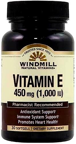 [035046002565] Windmill Vitamin E 1000 IU-450mg -30 softgels