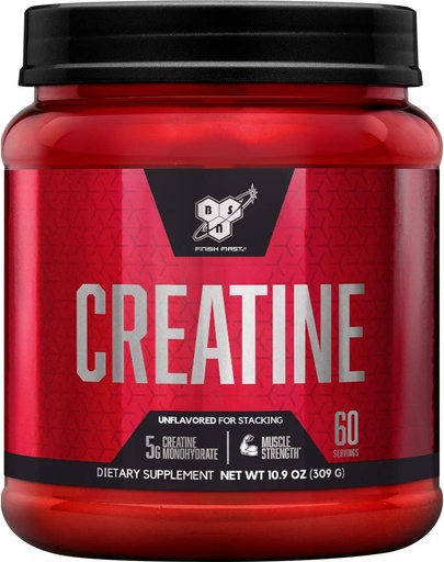 [834266002931] Bsn Creatine Monohydrate-309G-60Serv.-Unflavored