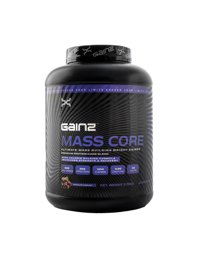 Gainz Mass Core- 3.75 KG. -35 Serv.-Chocolate Hazelnut