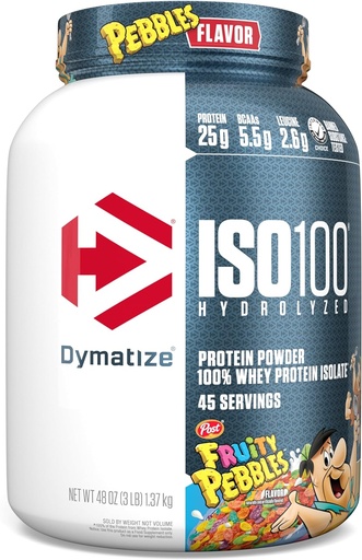 [705016353415] Dymatize ISO100-1.4KG-42Serv.-Fruity Pebbles