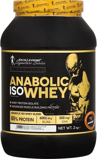 Kevin Levrone Anabolic ISO whey-2kg-66Serv.-Cookies with Cream