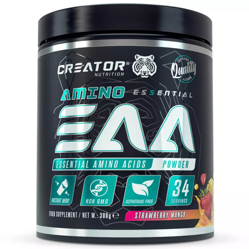 [5904365096058] Creactor Nutrition Amino EAA -300 G -Strawberry Mango