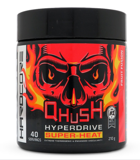 [6009544939320] USN Sa Qhush Hyperdrive-Red- preworkout-210 g- 40 Ser- Fruit Fusion