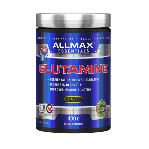 [665553122960] AllMax Essentials Glutamine 400G - 80 Servings