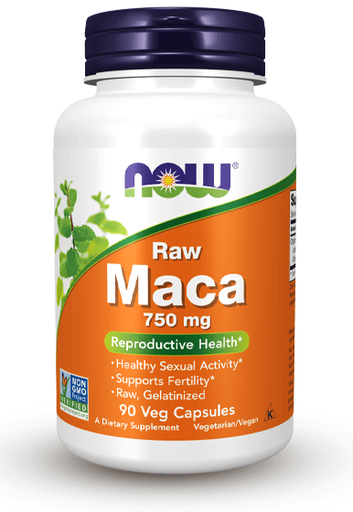 [733739047779] Now Sports Row Maca 90 Capsules 750 Mg