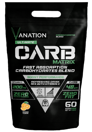 [5555] Vanation Carb Matrix With Vitamin C 60  Serv. - 3000gm (Orange)