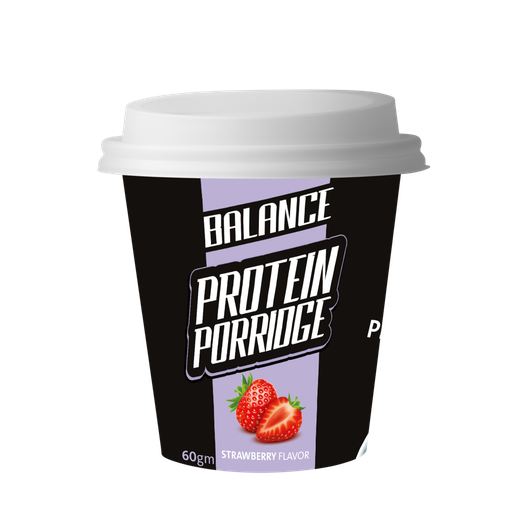 [6772504858299] Balance Protein Porridge Strawberry 60gm