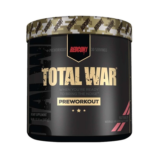 [850004759219] Redcon1 Total War Pre-Workout 30Serv.- 444g - Watermelon