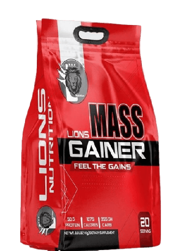 [6767] Lions Nutrition Mass Gainer-5Kg-20serv.-Cookies Chocolate