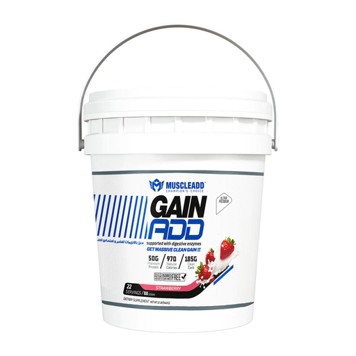 [6224009363605] Muscle Add Gain Add-22ser-5.44kg-Strawberry