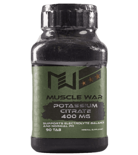 [769503264080] Muscle War Potassium Citrate 400 Mg -90 Tab