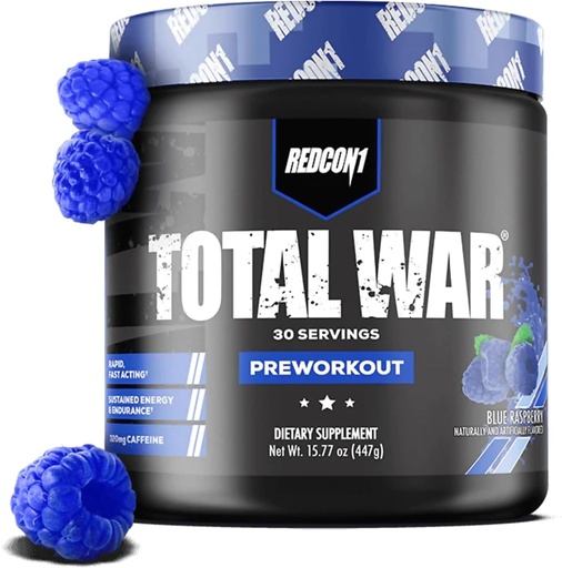[850004759264] Redcon1 Total War- 30 Serv.-Blue Raspberry