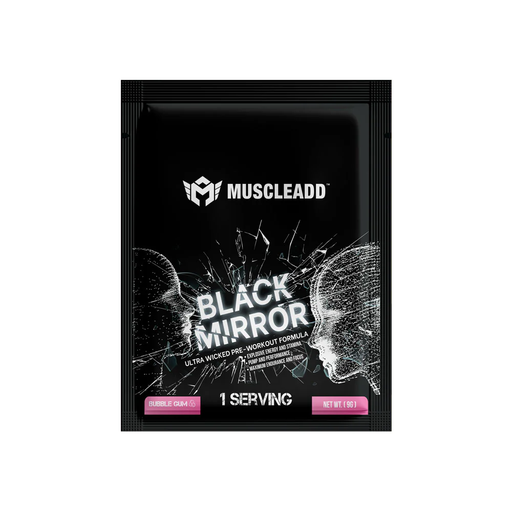[6223007821278] Muscle Add Black Mirror -9G -1 Serv- Bubble Gum