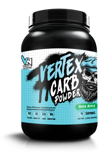 [1212124] Vertex Nutrition Carb Powder  -45Serv. -Green Apple