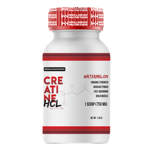 [6224002171139] Wellness Nutrition-Creatine HCL  30 Serv. -Watermelon
