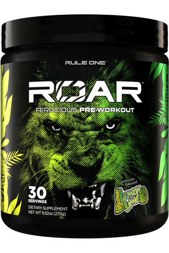 [196671005205] Rule One ROAR Pre-Workout 30 Servings- Lemon Lime
