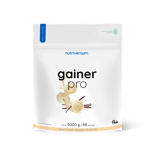 [5999564317974] Nutriversum Pure Gainer Pro-66Serv.-5000G-Vanilla