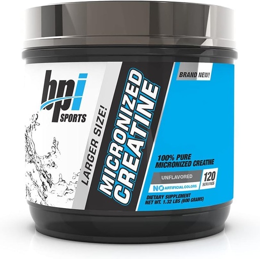 [811213027513] Bpi Sport Creatine Micronized 100% Pure-120 Serv.-Unflavored