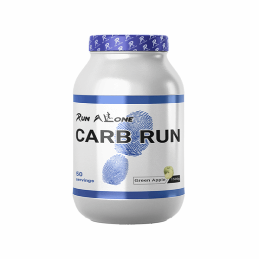 [82657977715] Run Alone Carb Run Green Apple 1500g - 50 Serv.